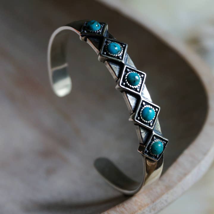 Catalina turkis armbånd for engroshandel hos Sowell Jewelry