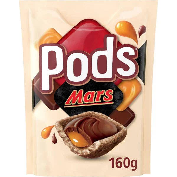 Pops Distro Inc - Wholesale Chocolate - Pods Mars (160g) (Australia)