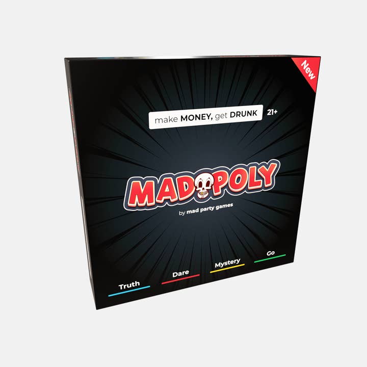 Mad Party Games - Vendita all'ingrosso Giochi da tavolo - MadPoly | Gioco da bere | Gioco da tavolo | Truth or Dare