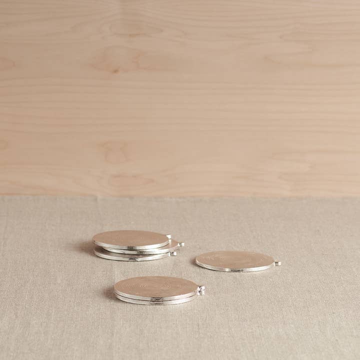 The Collective - Wholesale Coasters - Stinson Antique Brass Coasters - Set of 61