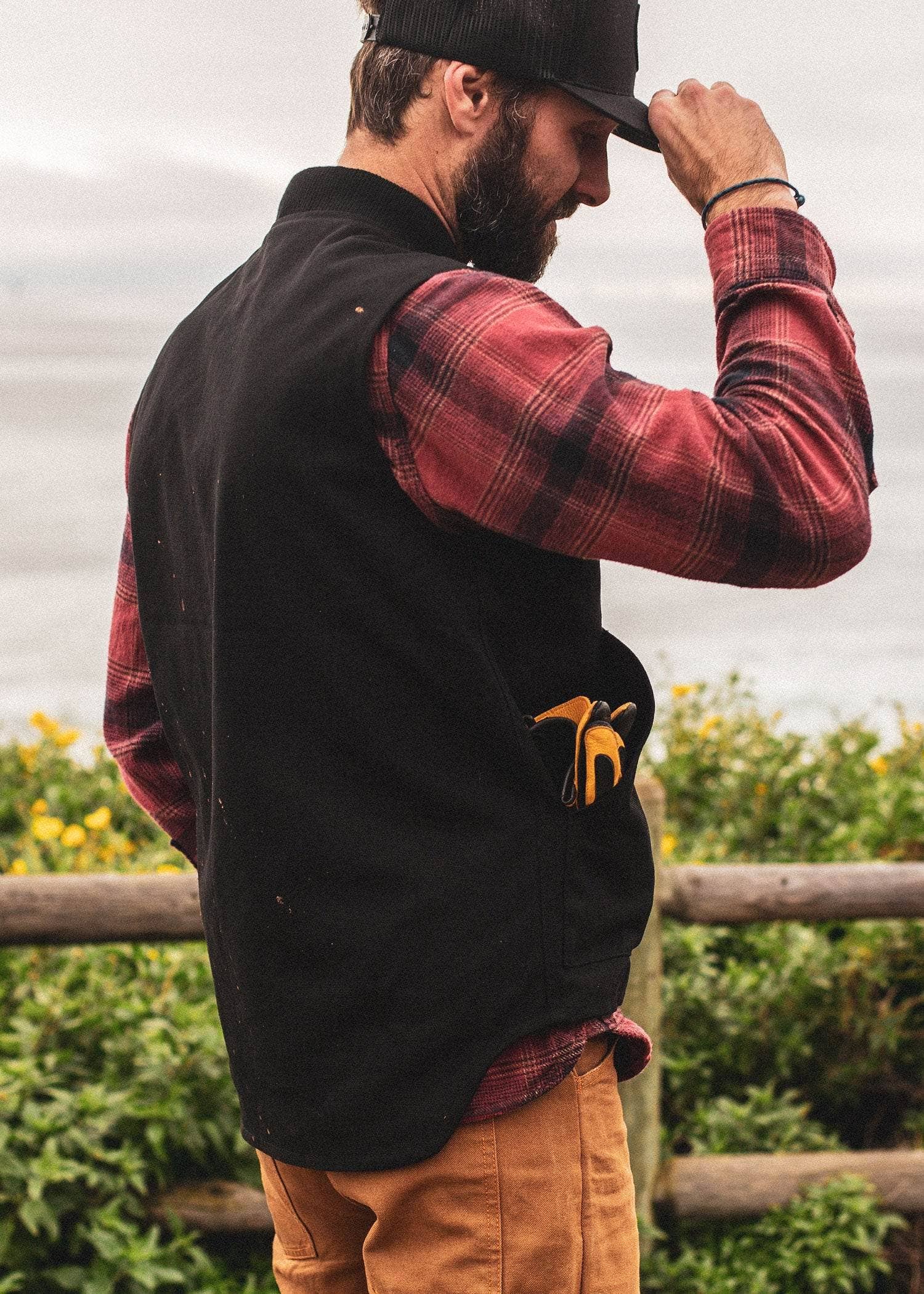 Iron & Resin - Wholesale Outerwear Vest - Men's - Highway Vest5