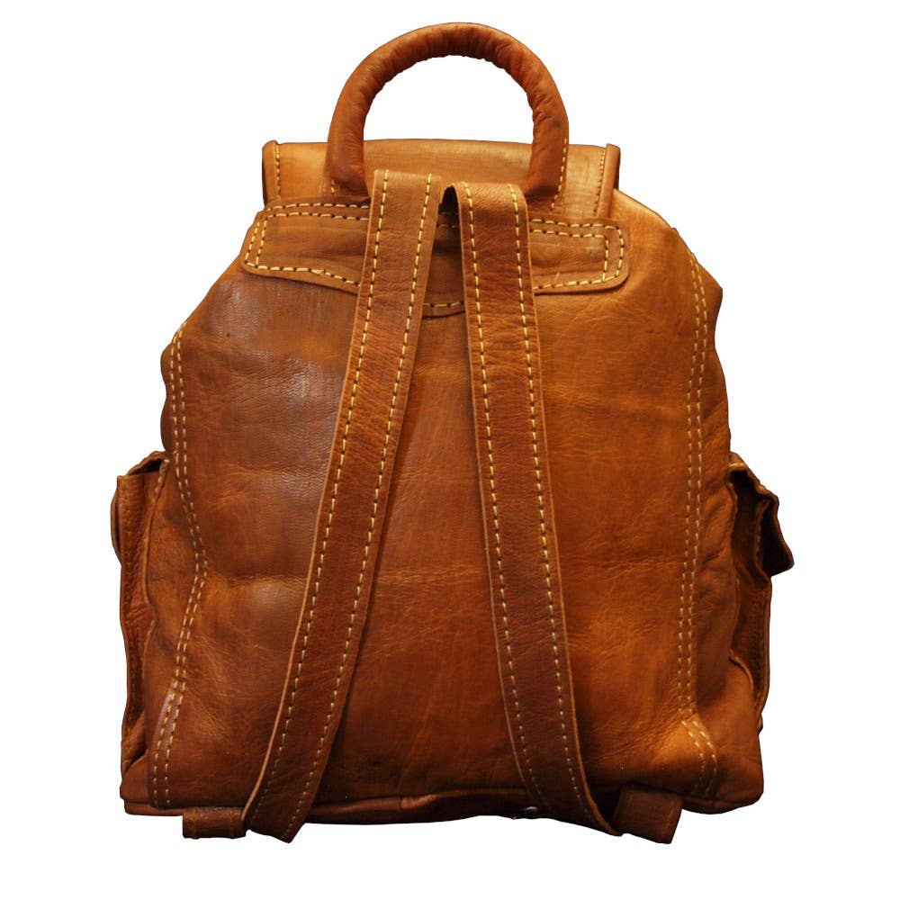 BERBER LEATHER – wholesale Backpack – Women's – Small Leather Rucksack5