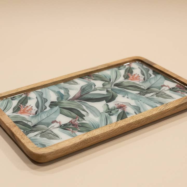 Plateau de service en bois de manguier, cadeaux, Décoration intérieure, Plateau à fromage pour la vente par Bohozena