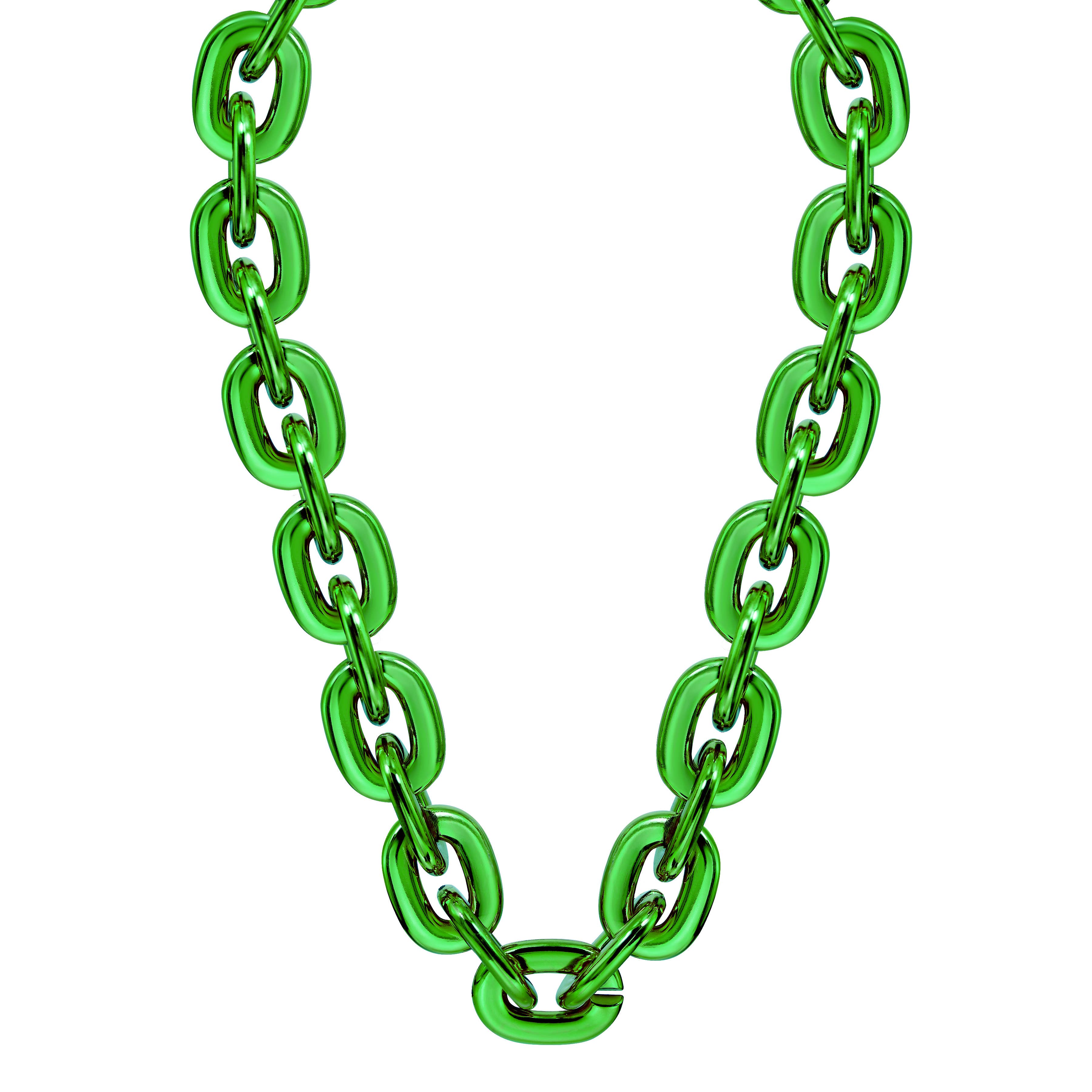 Simran International - Wholesale Link & Chain Necklace - Jumbo Fan Chain Necklace40