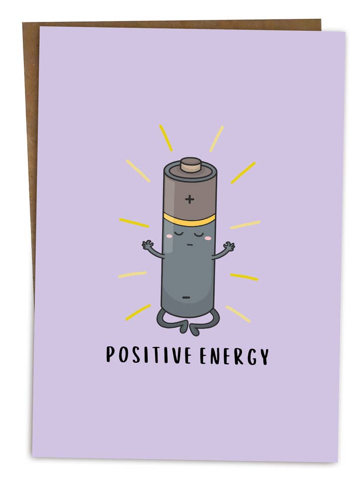 Positieve Energie Geluk Aanmoedigingskaart voor wholesale door BYANIKA