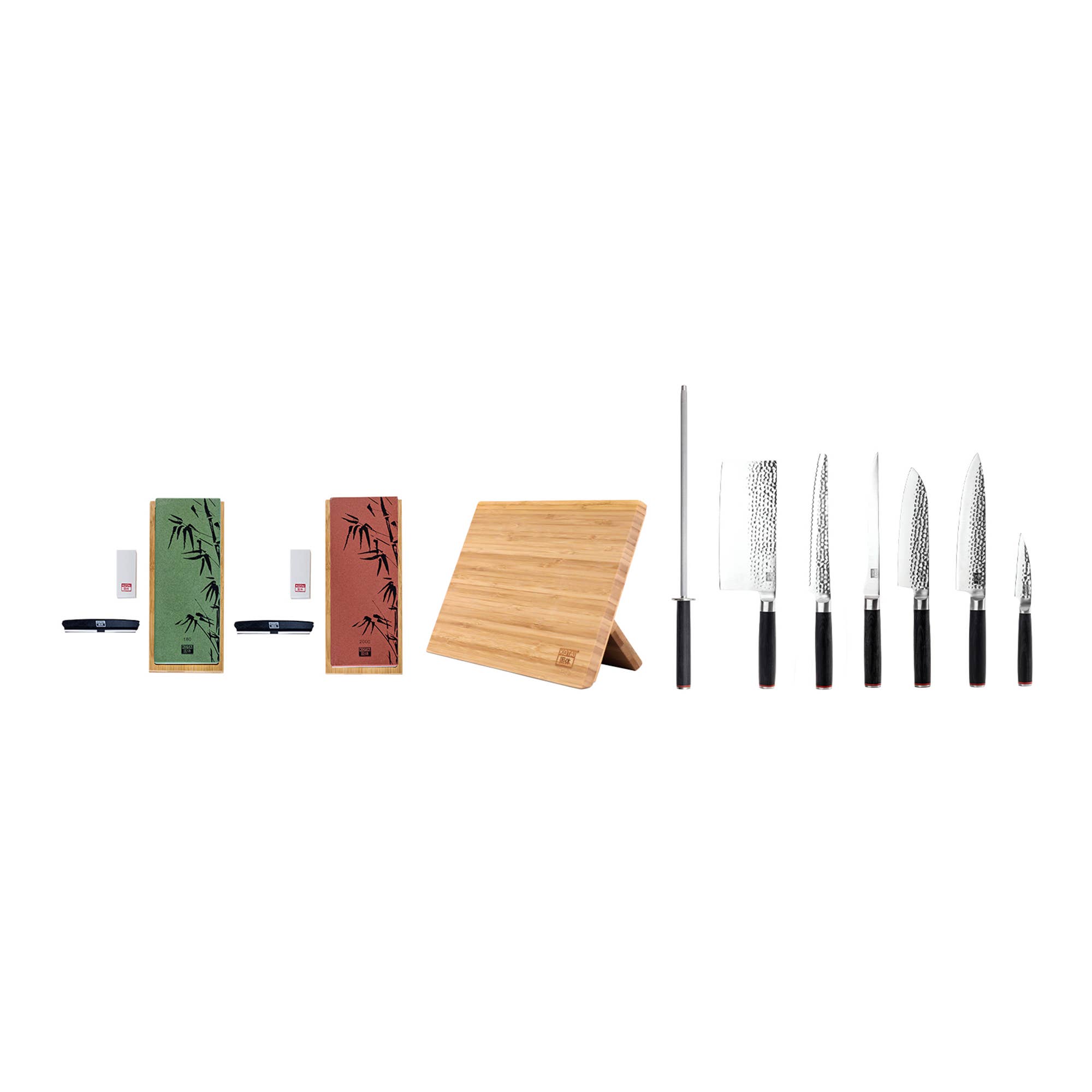 KOTAI - Wholesale Knife Set - Complete Professional 10-Piece Knife Set - Pakka Collection1