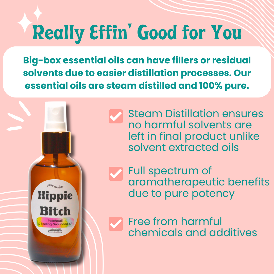 Lunar Landings - Wholesale Essential Oil - Hippie Bitch Spray, Patchouli Pure Essential Oil Infused6