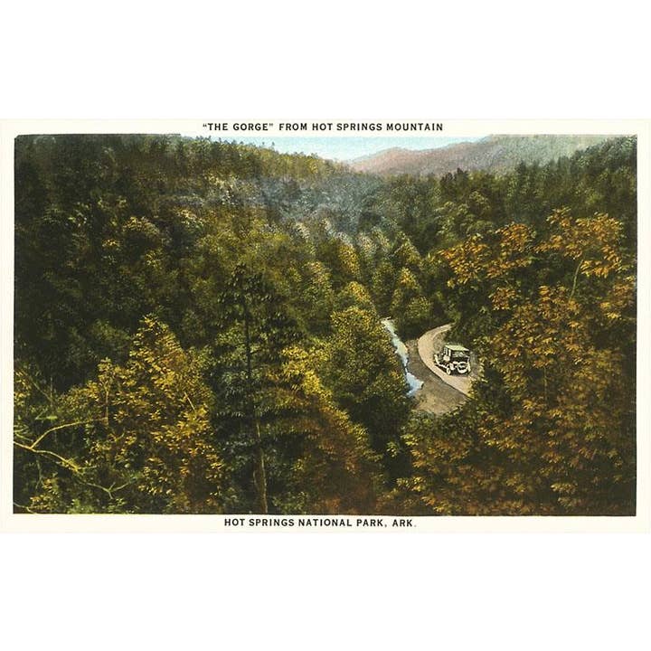 Impresión de Arte AR-74 El Desfiladero, Aguas Termales para venta al por mayor de Found Image Press