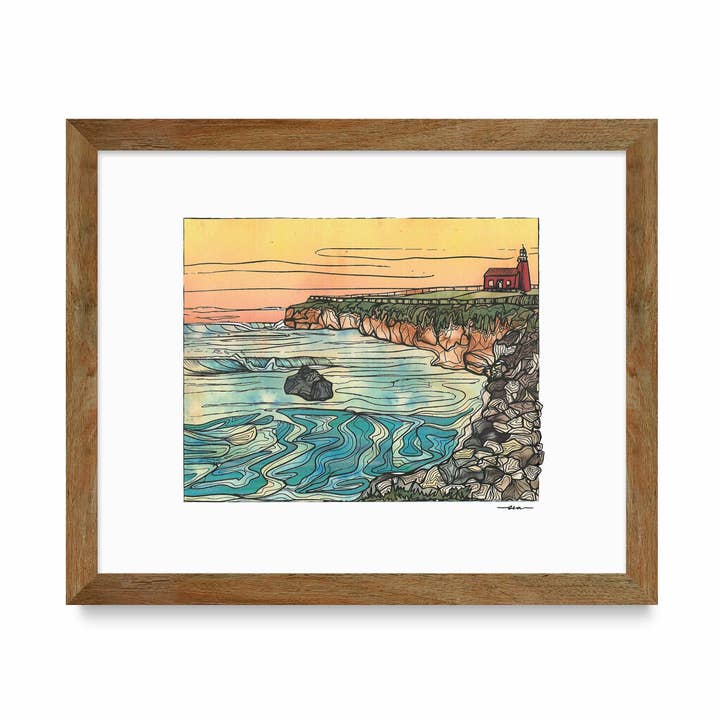 Steamer Lane | Impression artistique pour la vente par Studio Sea Design