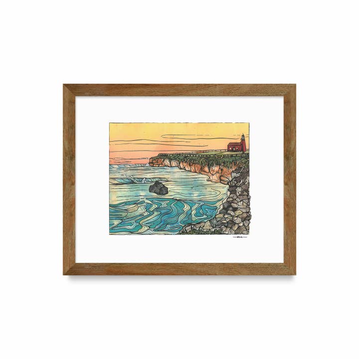 Steamer Lane | Art Print for wholesale by Studio Sea Design