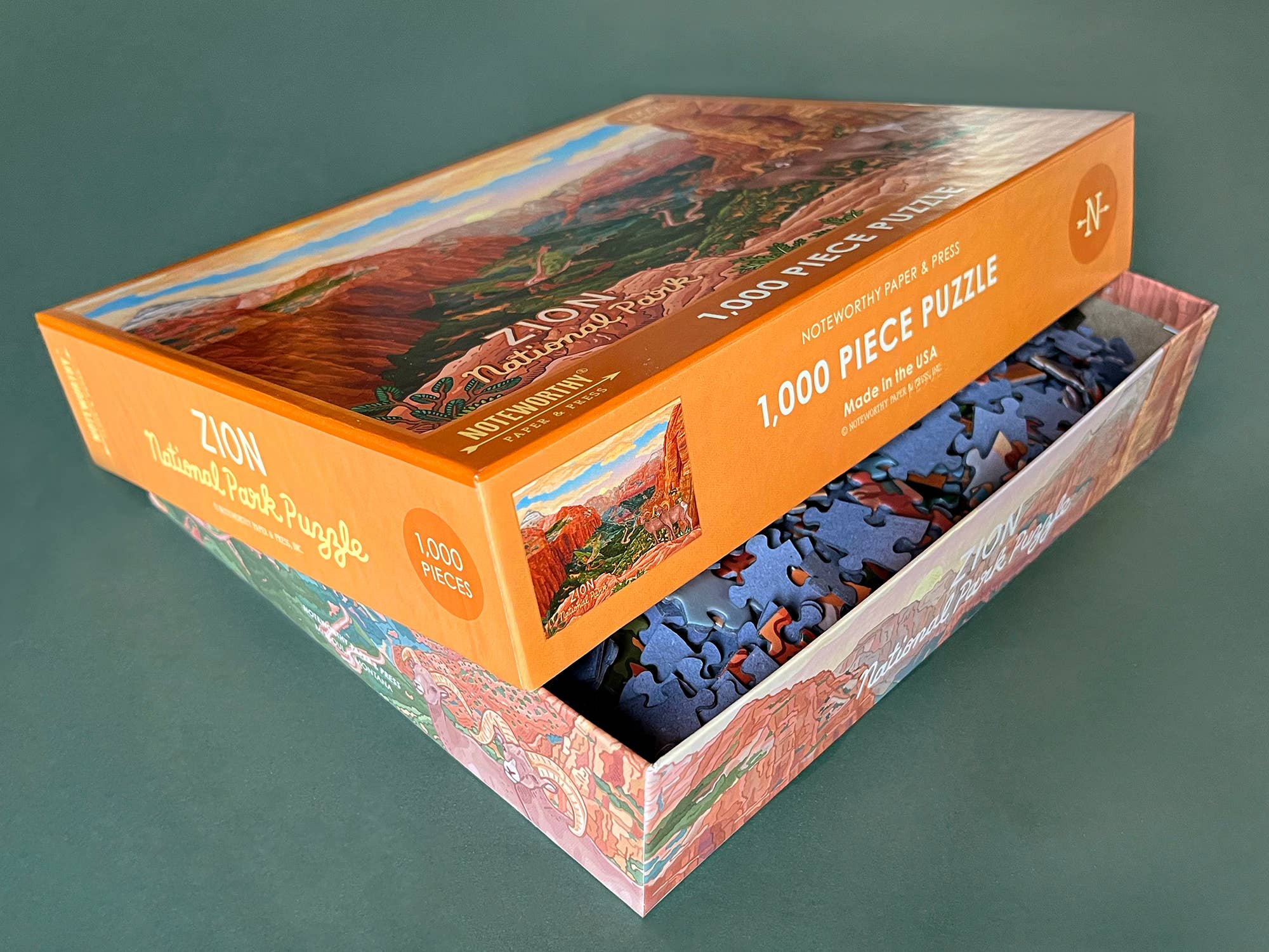 Noteworthy Paper & Press - Wholesale Puzzel - Volwassene - Zion National Park-puzzel6