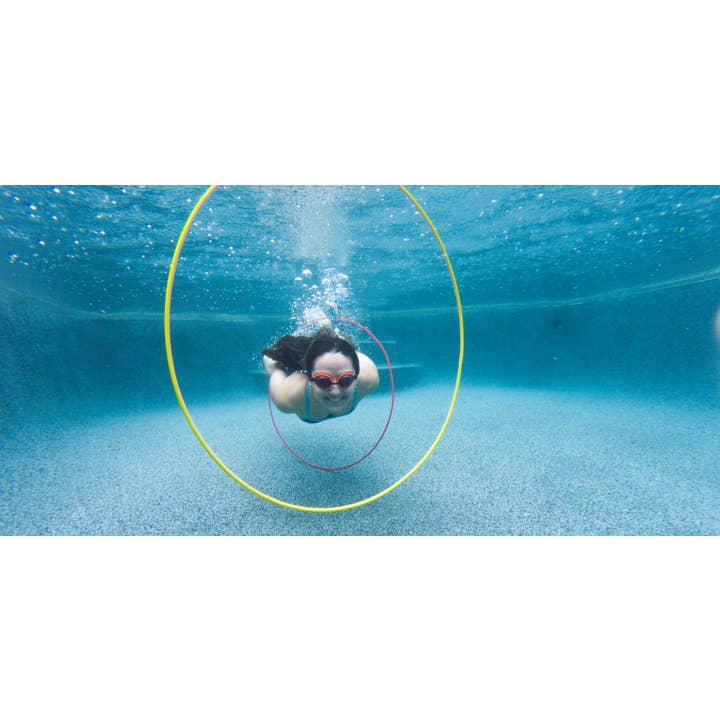 Stream Machine - Wholesale Beach/Pool Toy - Kids & Baby - Water Sports Swim Thru Rings: 3-Pack Adjustable Pool Toys