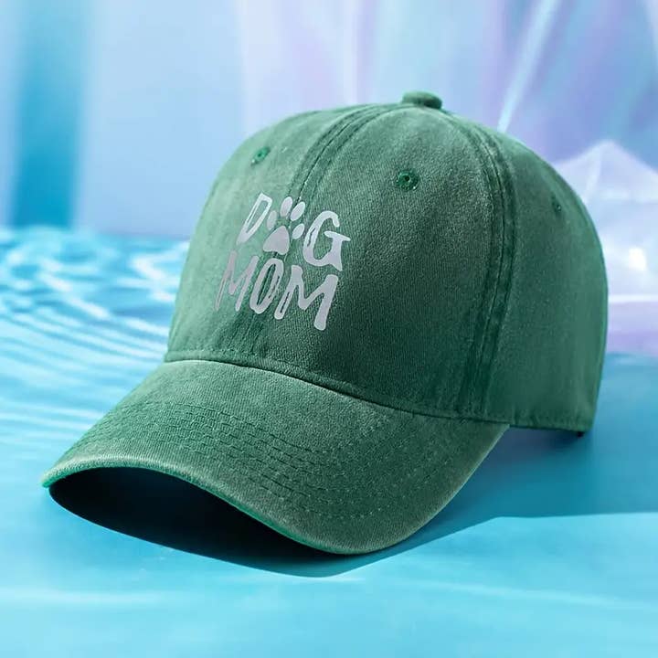 Lucky Avocado – wholesale Baseballkeps - Dam – HUND mamma tvättad keps, enfärgad Vintage hatt