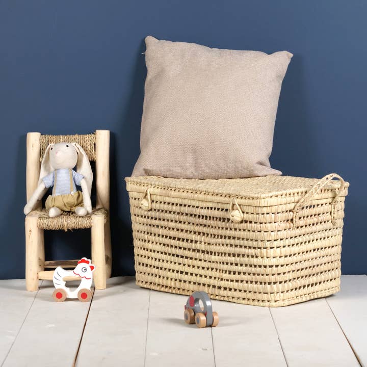 60cm palm leaf storage case for wholesale by Bohome Living