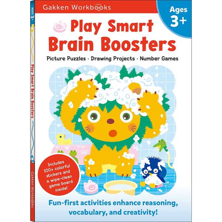 Play Smart Brain Boosters Age 3+ by Gakken early childhood experts for wholesale by Simon & Schuster