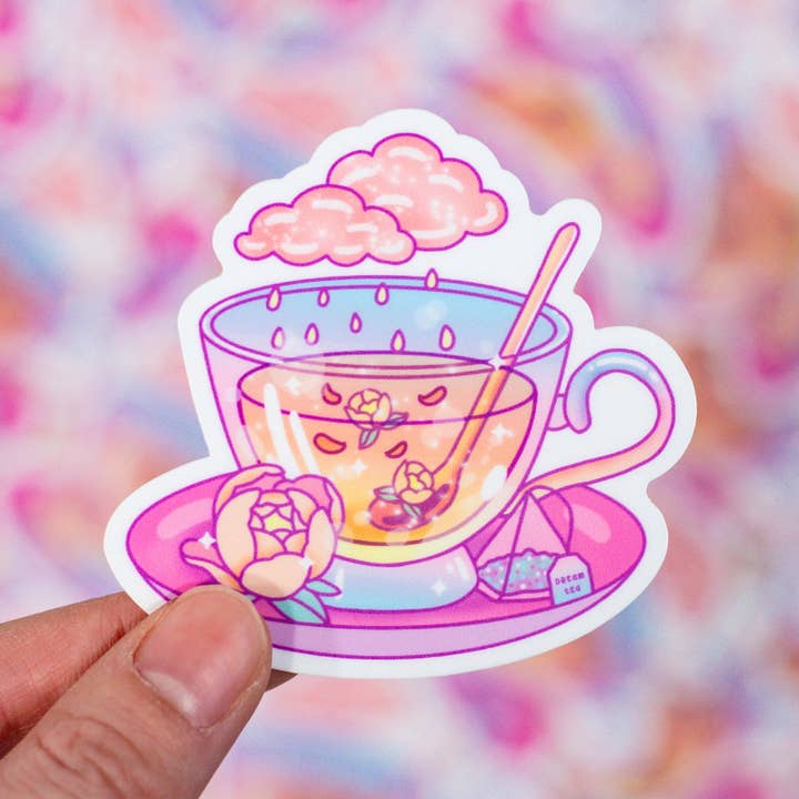 Unicorn Eclipse - Wholesale Sticker - Teacup Sticker