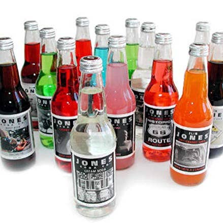 Shop The King - Wholesale Soda/Carbonated Drink - Jones Soda Blu Bbl Gum 12 oz 12 Per Case7