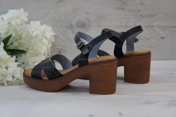 Top Staka – wholesale Sandals – Women's – Women's Platform Wood Effect Heels Cushioning Sandals14