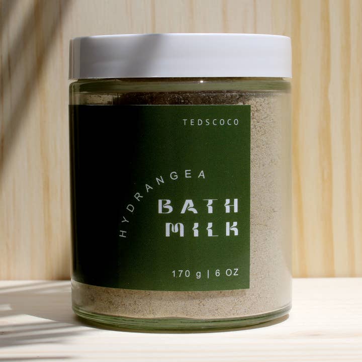 Hydrangea Bath Milk for wholesale by Teds Coco