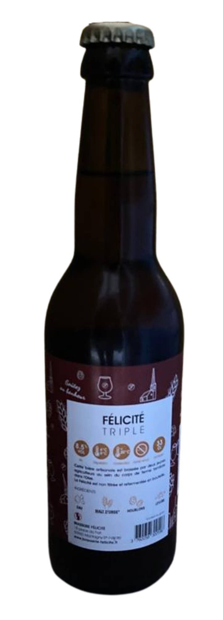 Brasserie Félicité - Wholesale Beer - Félicité Triple Beer 33Cl1