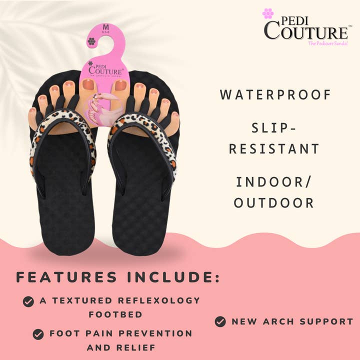 Pedi Couture - Wholesale Sandals – Women's - Leopard 181