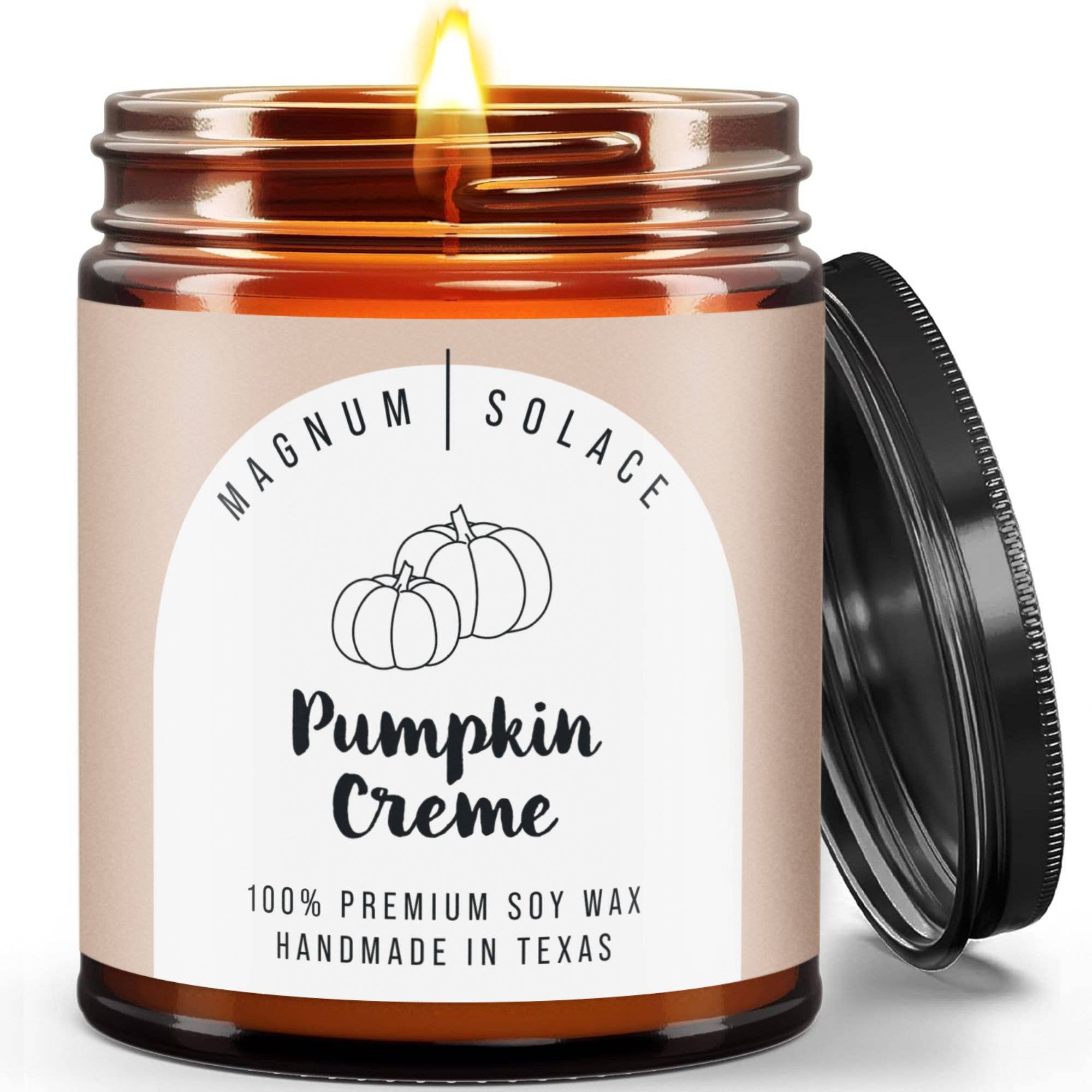 Magnum Solace - Wholesale Jar/Filled Candle - Fall & Christmas Holiday Candles - 100% Premium Soy Wax8