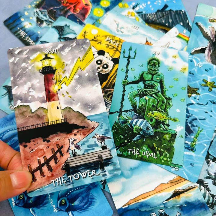 Vermilion Collection - Wholesale Tarot Cards - Deep Water Tarot5