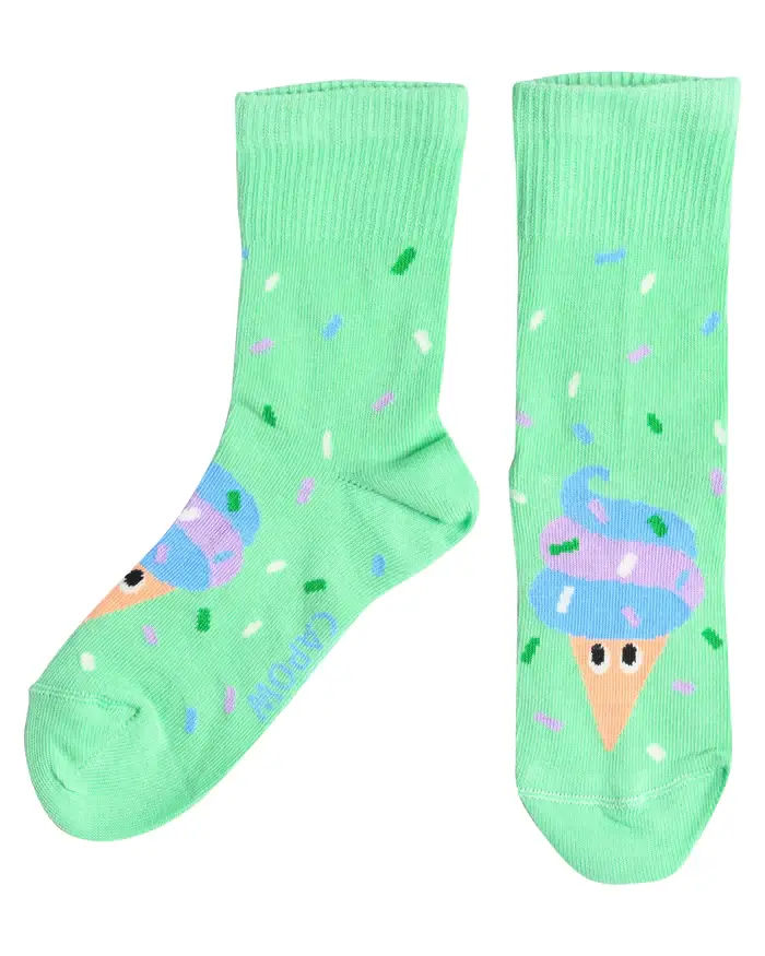 Mint Minori Kids Socks for wholesale on Faire0