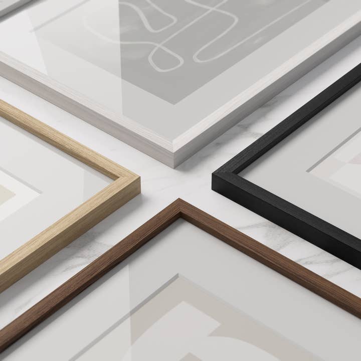 Haus and Hues - Wholesale Picture Frame - Natural Oak Frame with Glass