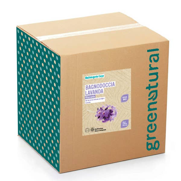 LAVENDER RELAXING body wash - GREENATURAL 10 kg BAG for wholesale by GREENATURAL