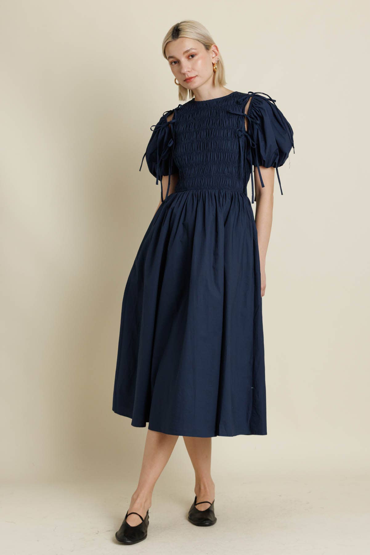 Aureum - Wholesale Dress - Women's - AD2157 - DETACHABLE SLV MIDI DRESS6