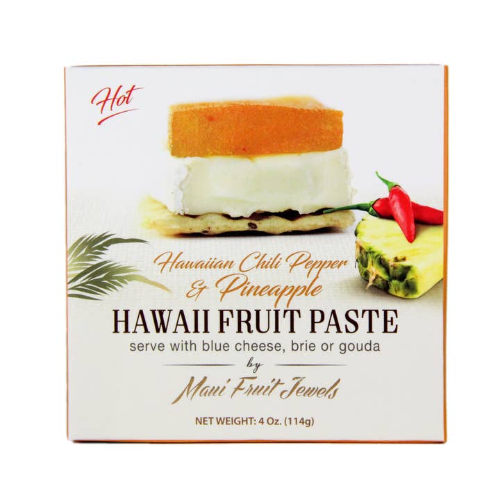 Maui Fruit Jewels – Großhandel Marmelade/Gelee – Hawaiianische Chili-Pfeffer-Ananas-Fruchtpaste