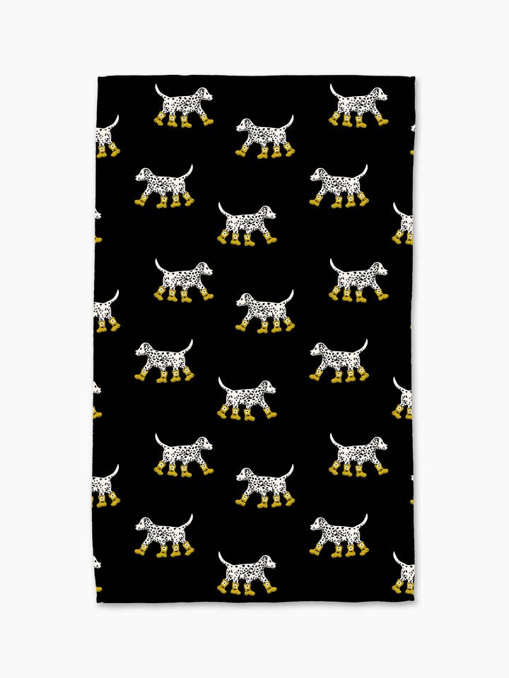 Dalmata in stivali neri per la vendita all'ingrosso da parte di Geometry