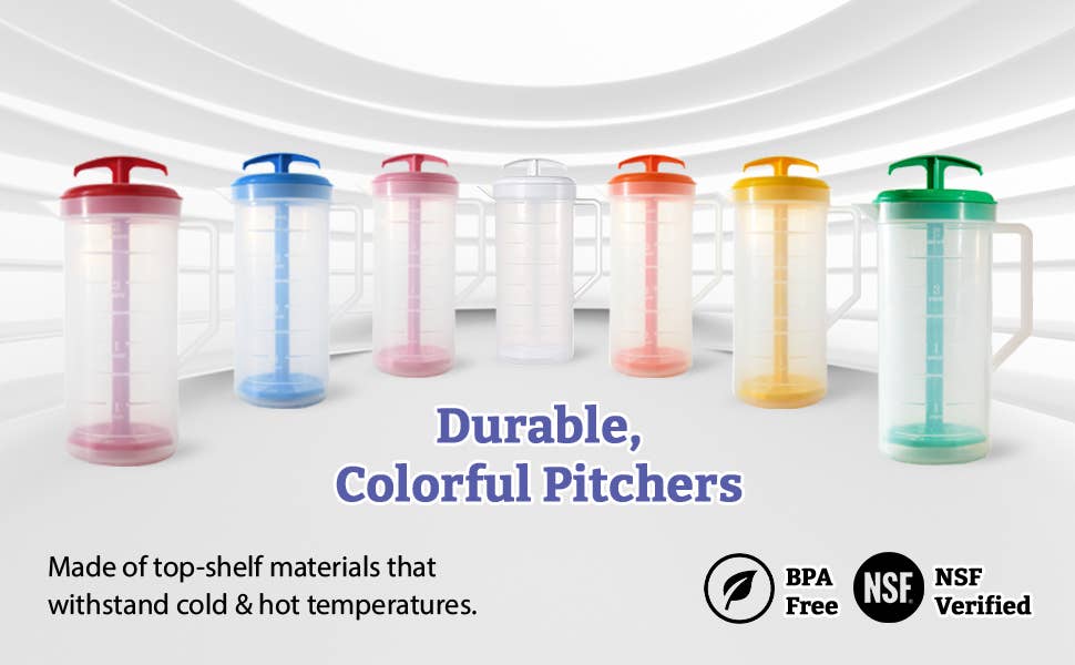 JBK Pottery – wholesale Pitcher – Mixing Pitcher - 2 Quart Capacity - Pink10