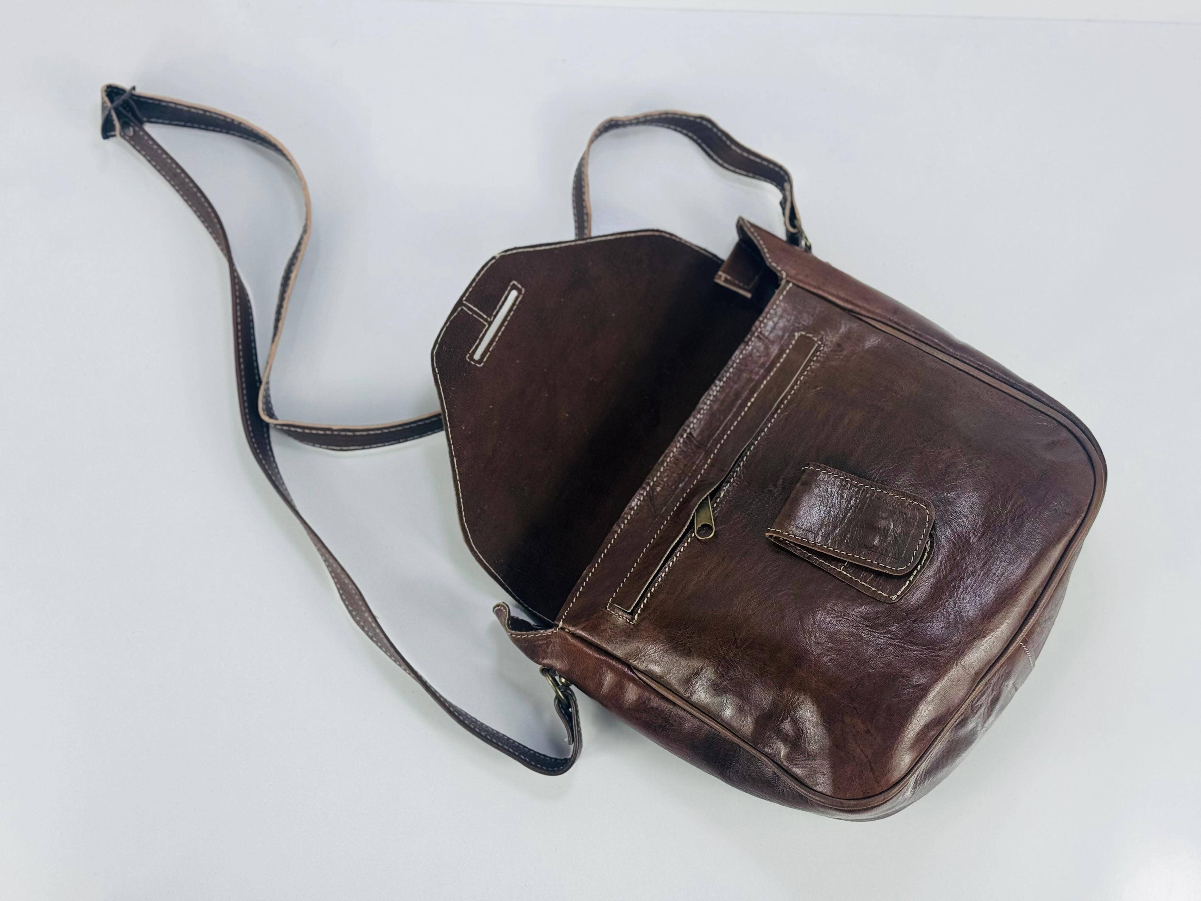 HandmadeBestSeller - Wholesale Crossbody Bag - Women's - Handcrafted Moroccan Leather Crossbody Bag21