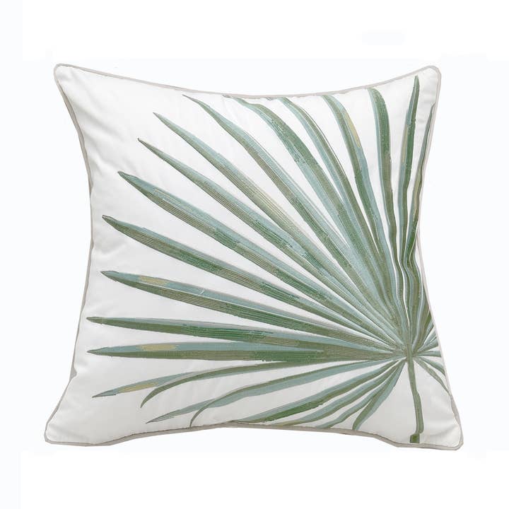 Fan Palm Indoor/Outdoor Throw Pillow for wholesale by Rightside Design