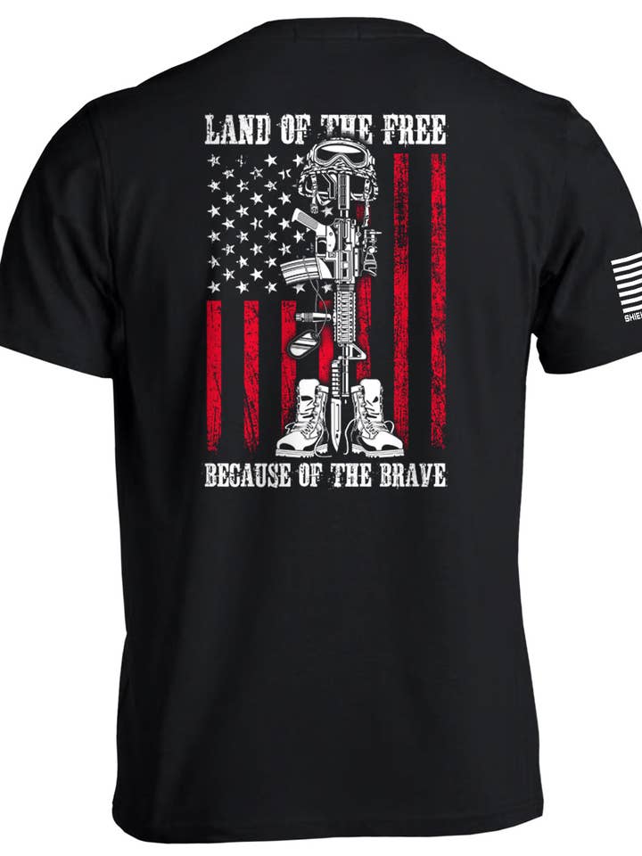 Le pays de la liberté à cause des braves pour la vente par Shield Republic