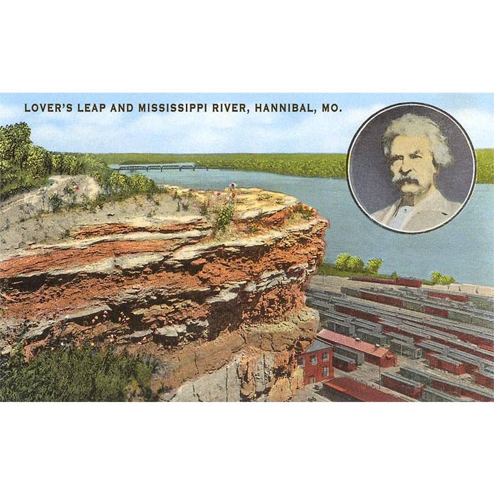 Found Image Press - Wholesale Magnet - Magnet MO-53 Lovers Leap, Hannibal