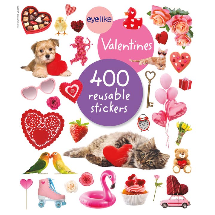 Eyelike Stickers: Valentines for wholesale by Hachette Book Group