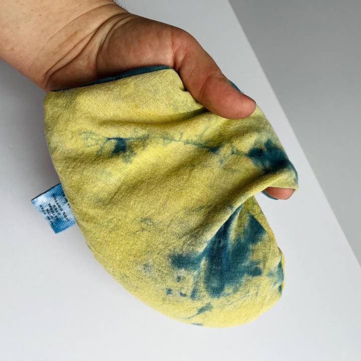 The Materials Design Co. - Wholesale Spa/Therapy Pillow - Heart Eye Pillow -4 pc Mixed Lot- Botanically Dyed 2