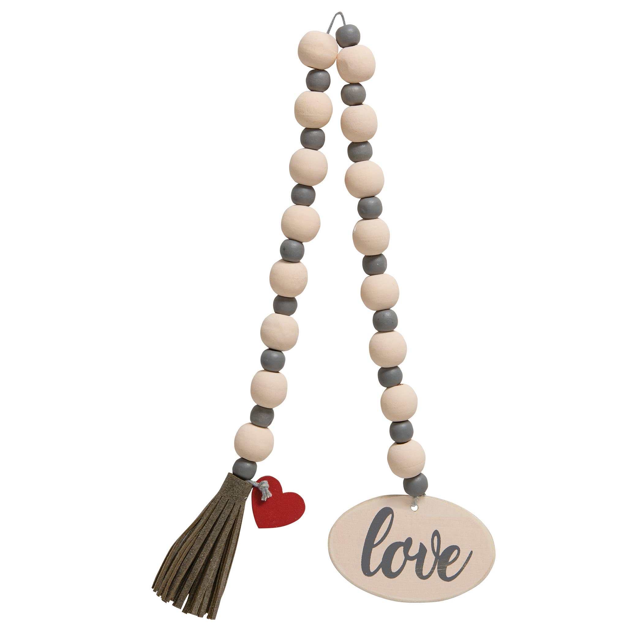 The Hearthside Collection – Engroshandel Guirlande – Tro eller kærlighed Beaded Garland med Cross charme, 2 assorterede3