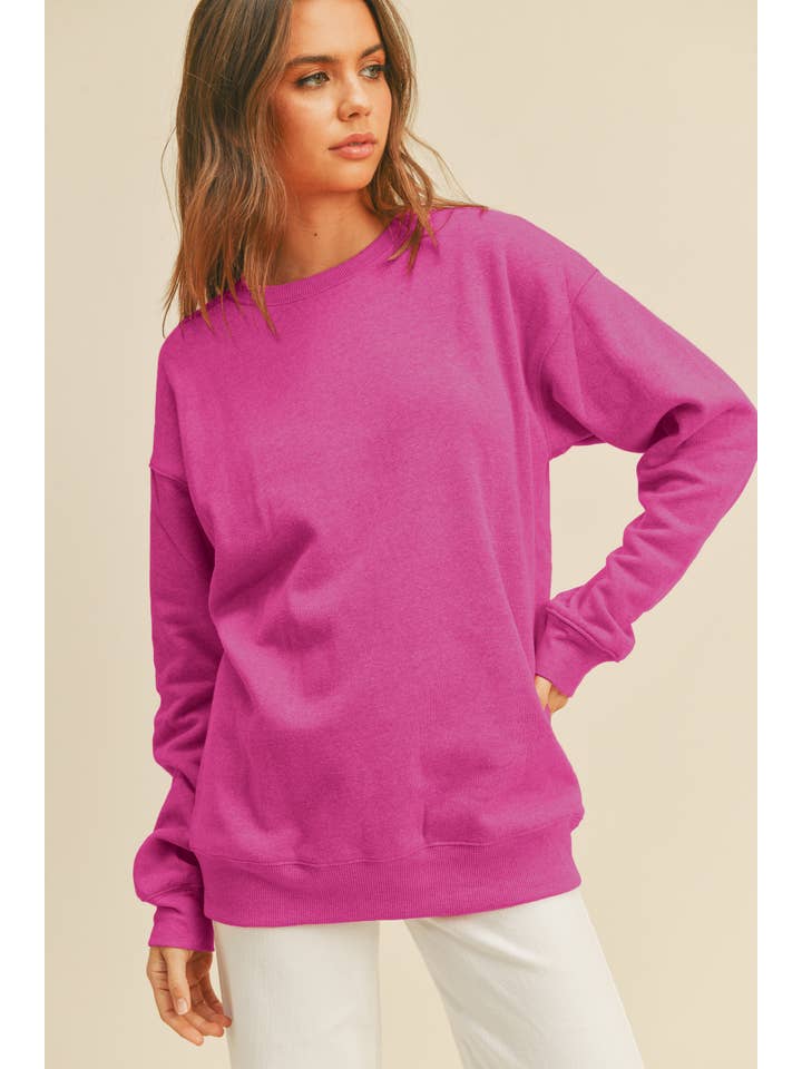 Honestee - Wholesale Sweatshirt - Women's - Blank Long Sleeve Sweatshirt16