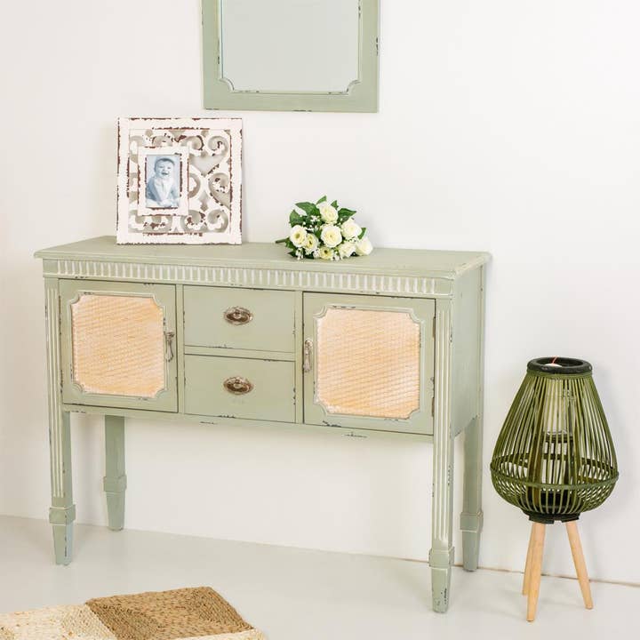 Creaciones Meng – wholesale Skänk – Träskänk med 2 dörrar och 2 lådor, 108x36x82 cm1