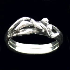 Sterling Silver People-2pc Low Profile Ring for wholesale by Zeppo Merchandisers Inc