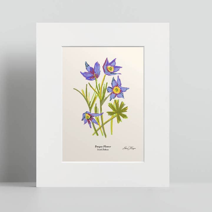 Addvent - Wholesale Art Print - US State Flowers / Small Art Prints40