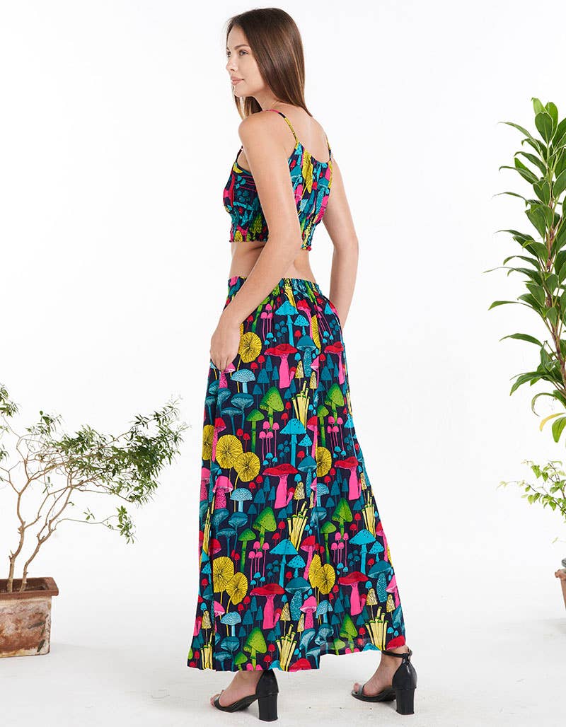 Kathmandu Imports - Venta al por mayor Pantalones - Mujer - PANTALÓN PALAZZO DE RAYÓN (TH-1864PK)5