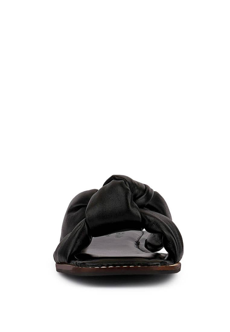 Rag Company - Wholesale Flats - Women's - CHUBS Puffy Strap Sliders Flat2