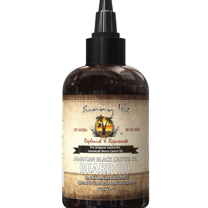 Sunny Isle - Wholesale Beard Styling Product - Sunny Isle Jamaican Black Castor Oil Beard Oil - 4oz