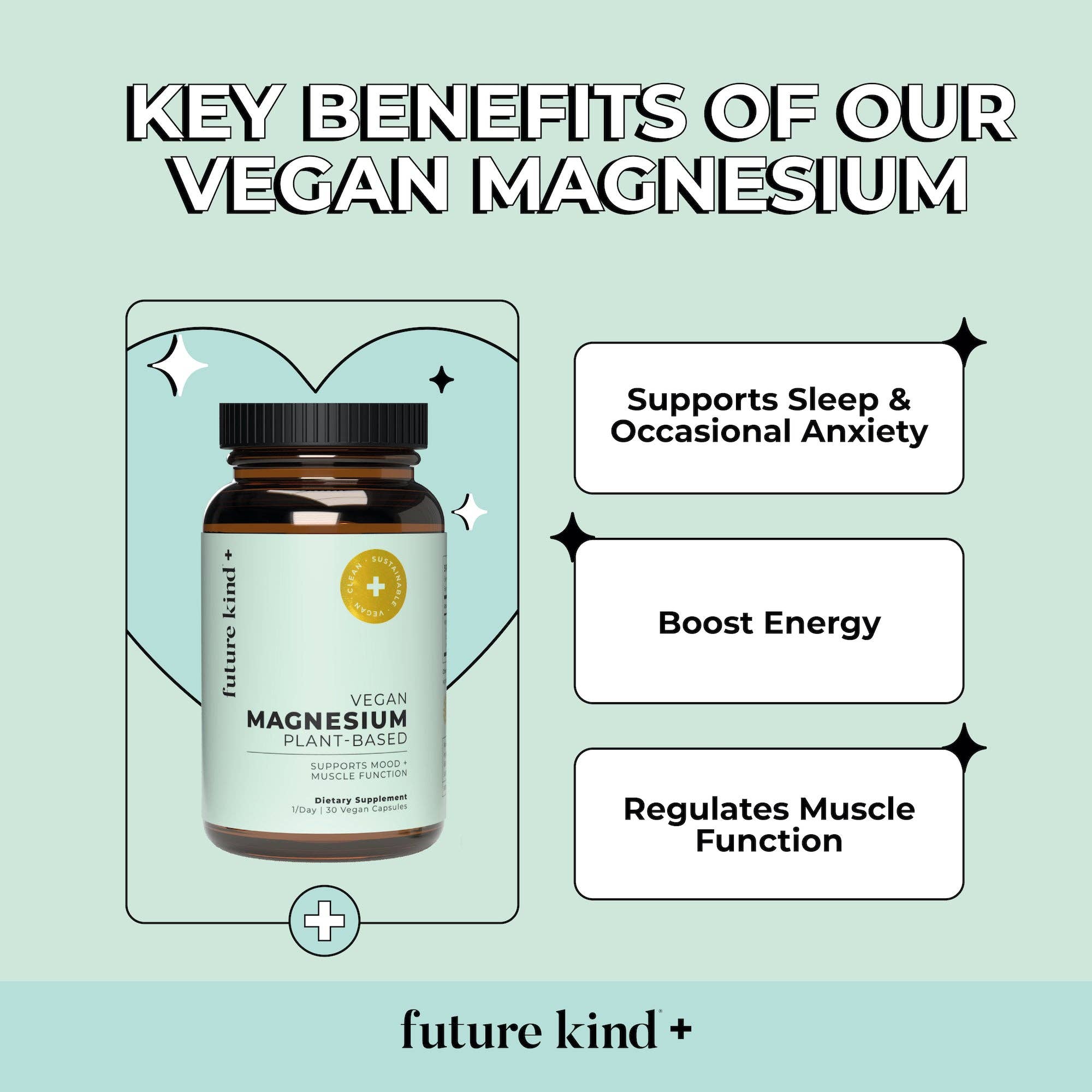 Future Kind - Wholesale Oral Supplement/Vitamin - Vegan Chelated Magnesium Supplement2