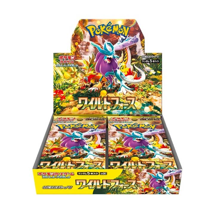 Pokémon TCG Scarlet & Violet Wild Force Booster Box for wholesale by DISTREAM OU